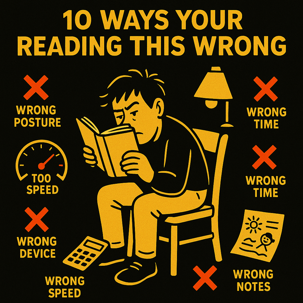 10 Ways Your Reading This Wrong